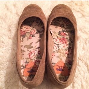 Rocketdog small wedge camel flats